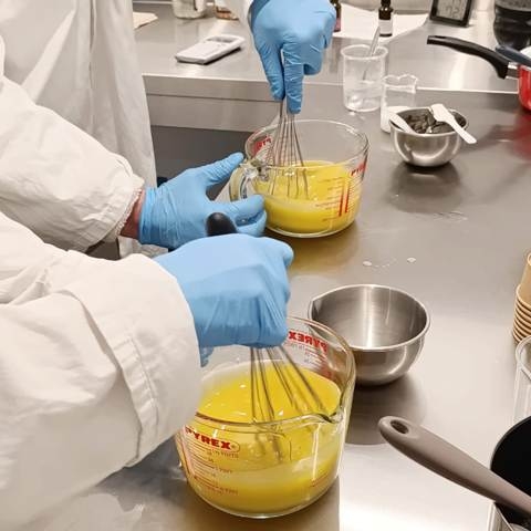 Atelier de fabrication de savons au lait d'ânesse